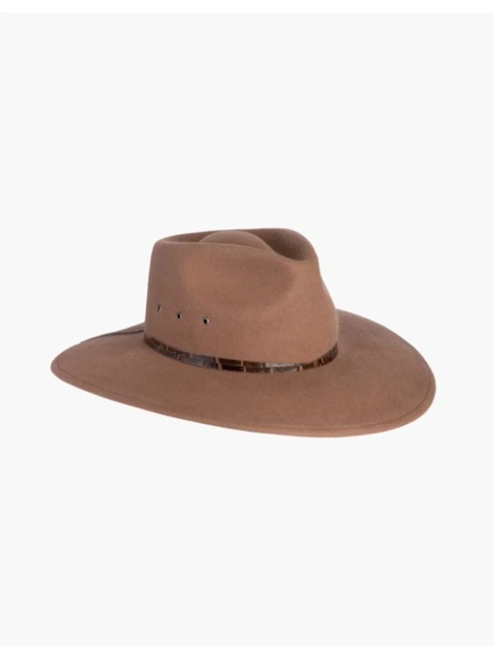 Eric Javits New York Jade Wool Fedora Hat Russet ( O/S )
